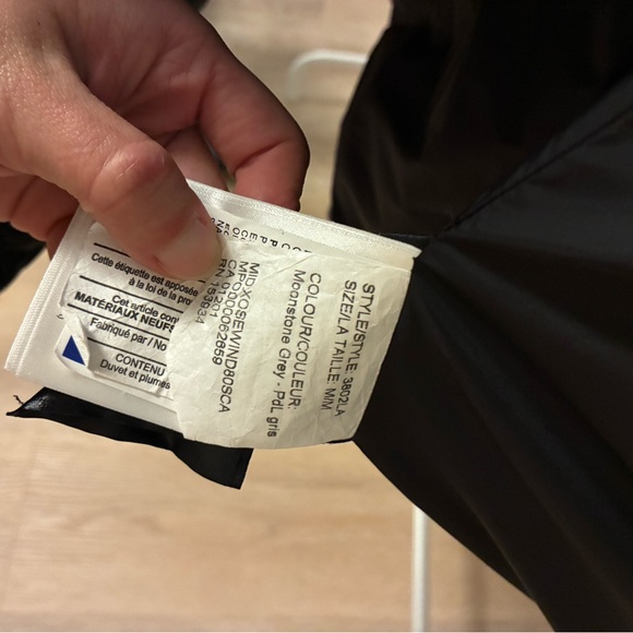 AUTHENTIC CANADA GOOSE Parka Jacket moonstone grey | looks new | coyote fur - Picture 8 of 17